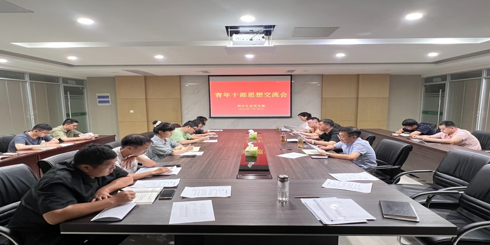 綠葉集團(tuán)組織召開青年干部思想交流會(huì)